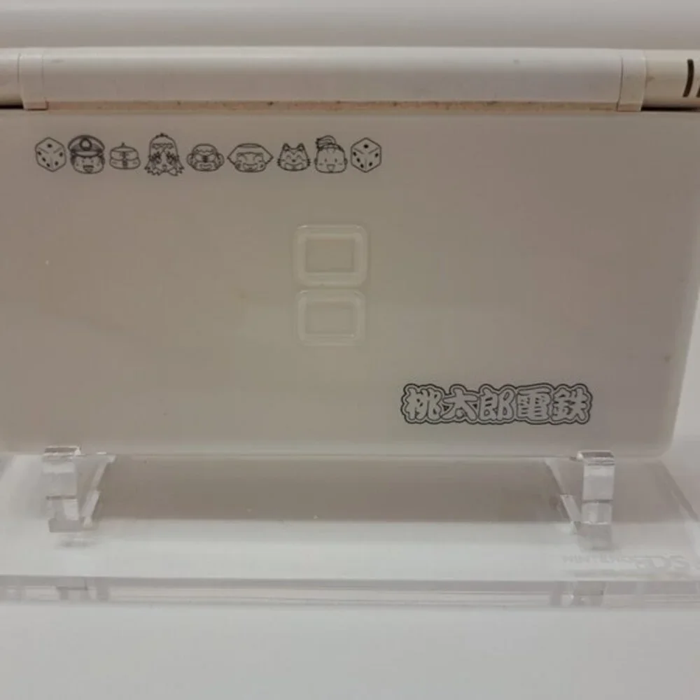 Authentic Nintendo DS Lite Console With Charger Momotaro Dentetsu Limited Editio